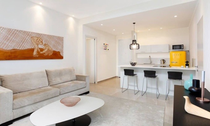 Tel Aviv City Center Apartment | Chic White City 1BR in Neve Tsedek by HolyGuest