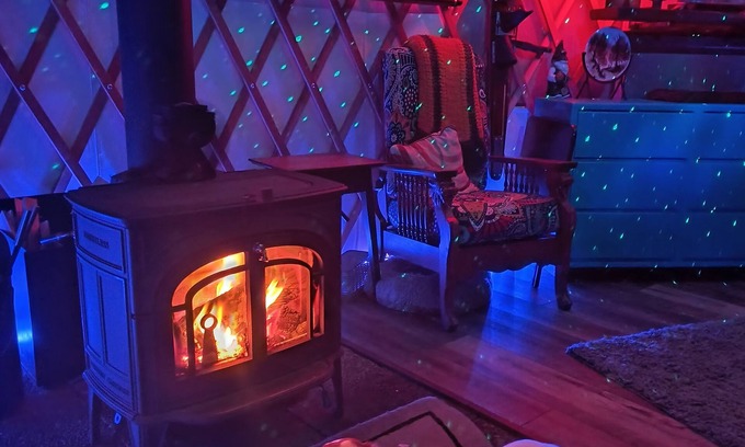 Shelton House | Chillaxation. Unwind with nature in this amazing yurt. Pet friendly!