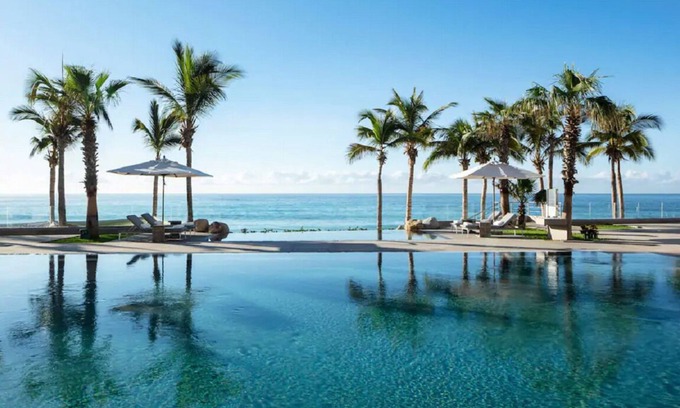 Cabo San Lucas Resort | Christmas in Paradise, 2 Bedroom Suite at 5 Diamond Garza Blanca Resort and Spa.