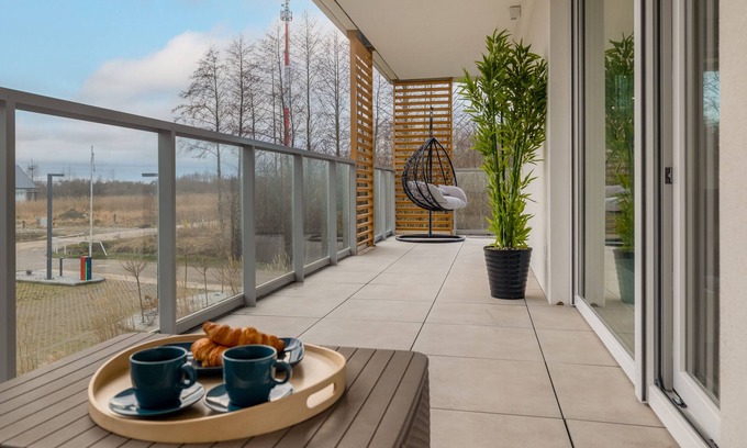 Gaski Apartment | Coast Apartment With Balcony by Renters