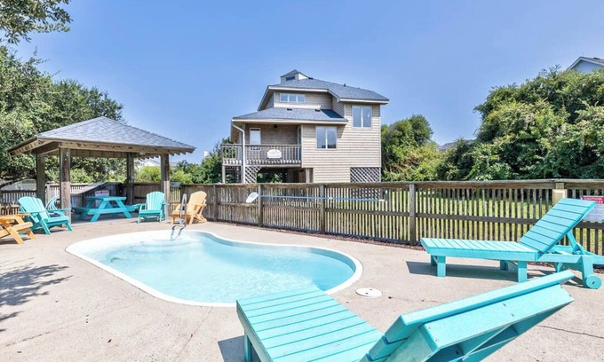 Whalehead Beach House | Coastal Comfort | 985 ft from the beach | Private Pool, Hot Tub | Corolla