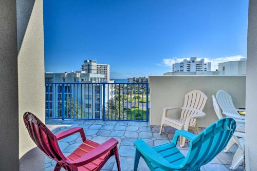 New Smyrna Beach Apartment | Coastal Penthouse Steps to New Smyrna Beach!