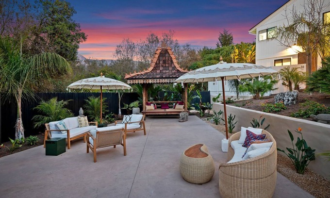 Summerland Condo | Coastal Retreat with Private Balcony & Bali Charm