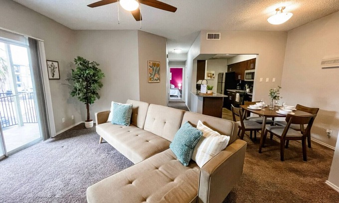 South Side Condo | Comfortable Family Stay with Pool, Near Beach
