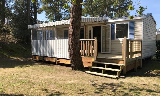 Les Mathes RV Rental | Comfortable MOBILE HOME for 2 to 6 people, Domaine de Bonne Anse