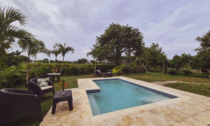 Las Galeras Villa | Comfortable Villa walking beach distance