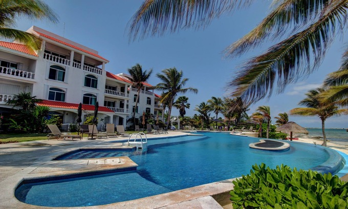 Puerto Morelos Condo | Condo #322 at Caribbean Reef Villas - OceanFront, huge pool for families/couples