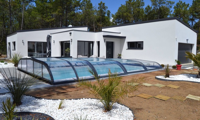 Saint-Jean-de-Monts Villa | CONTEMPORARY VILLA HEATED POOL CLOSE TO BEACH AND FOREST