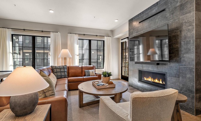 Tamarack Resort Condo | Contemporary Condo| Fireplace and Balcony