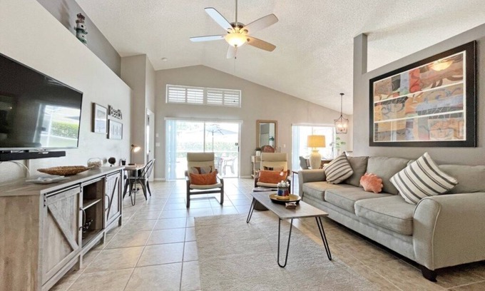 Westridge House | Contemporary pool home with spa and games room - gated community
