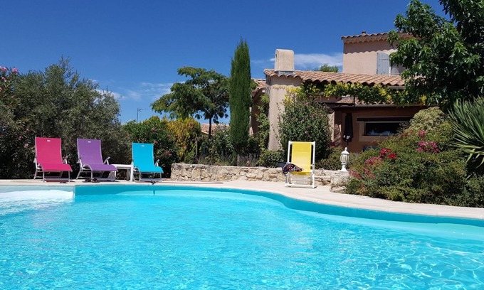 Caromb House | Contemporary villa, a little corner of paradise