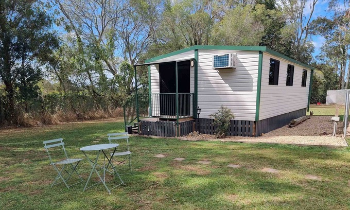 Burbank Cabin | Convenient/ secluded 2 bedroom cabin on luxury acreage