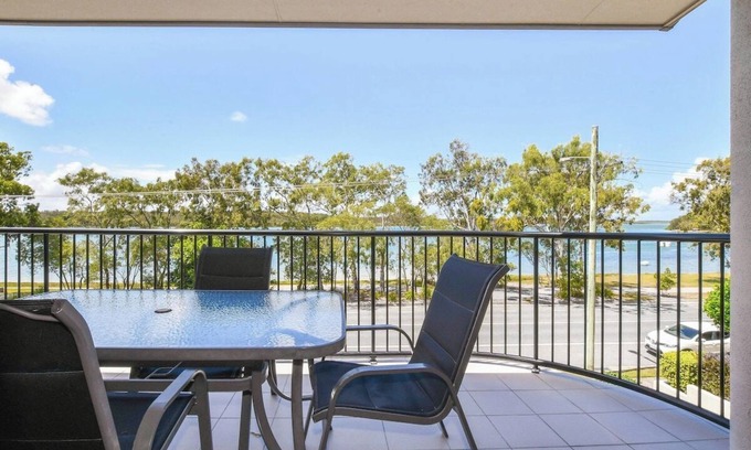 Maroochydore Apartment | Coral Breeze Unit 8 - River across the road
