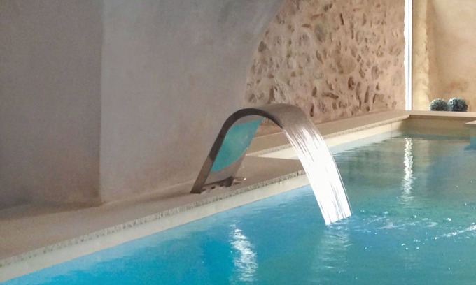 Comano Terme Apartment | Cosy apartment for 4 guests with WIFI, private pool, TV, patio and pets allowed