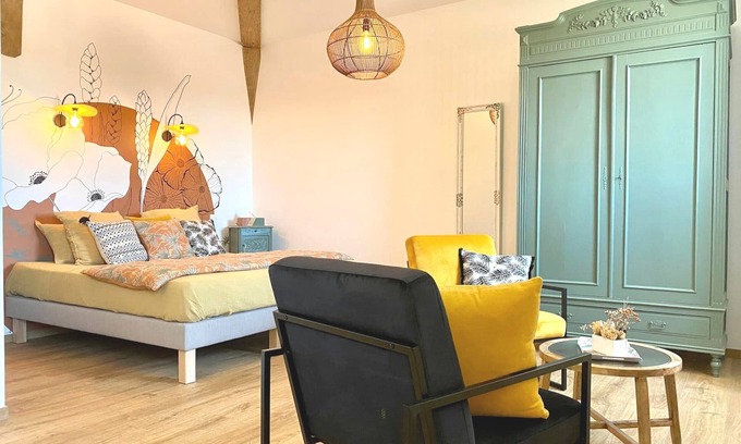 La Bernerie-en-Retz Apartment | Cosy studio village and beach on foot