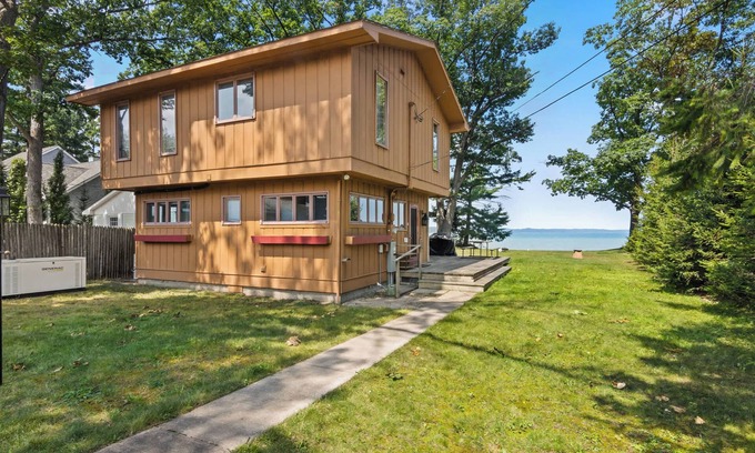 Mayfield House | Cottage on South Torch Lake | SandBar | Waterfront