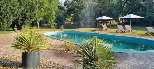 Kiskunmajsa House | Cottage1 in Nature Resort Swimming Pond Pool Sauna