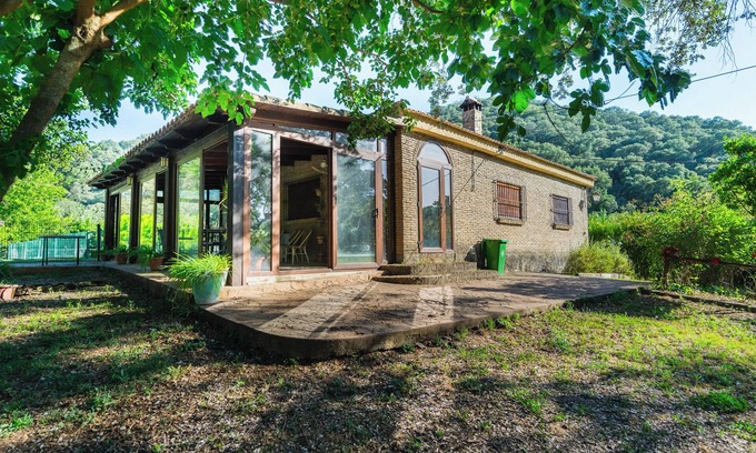 Cazalla De La Sierra House | Country House 'Ribera Del Hueznar' with Mountain View, Private Pool and Private Terrace
