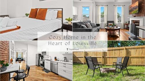 Shelby Park House | Cozy 2-Floor Home 5BR 3BA 2 Kitchens Backyard
