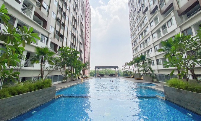 Jakarta Apartment | Cozy and Warm Studio at LRT City Jatibening Apartment