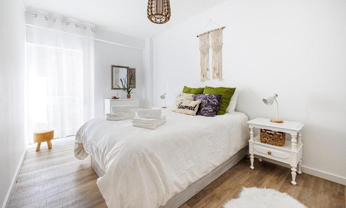 Sao Pedro Apartment | COZY BOHO HOUSE, Elegance & Comfort in Faro Center