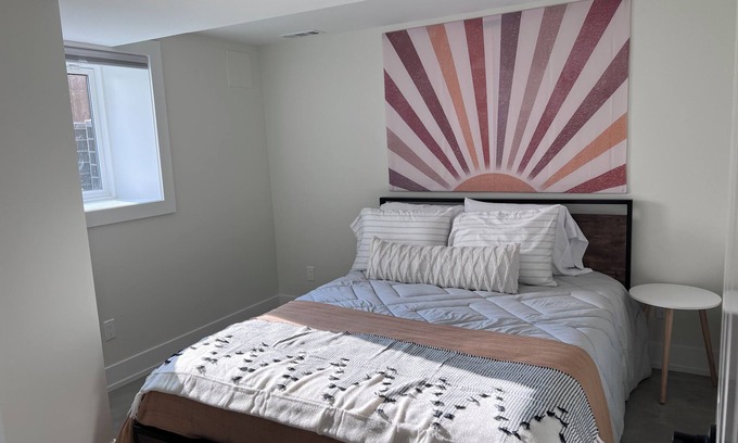 Irving Park Apartment | Cozy Concrete Chicago