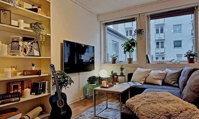 Bergen City Centre Condo | Cozy condo near Bryggen, Full kitchen, Elevator