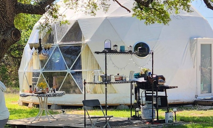 San Marcos RV Rental | Cozy Dome Retreat in the Heart of the Hill Country – Perfect for Outdoor Lovers