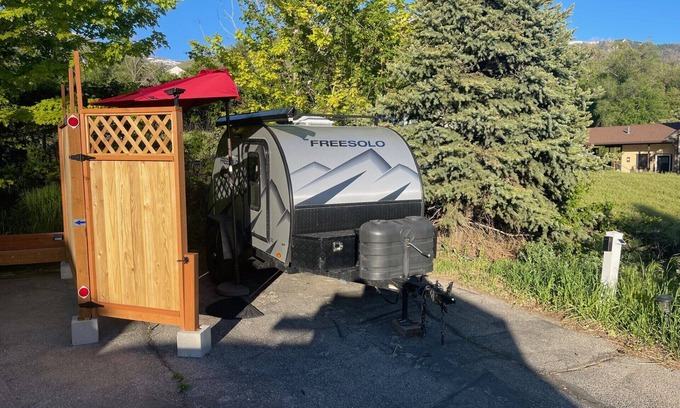 Farmington House | Cozy Glamping Teardrop Trailer in Farmington UT