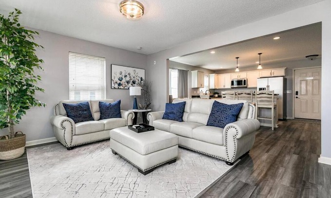 Cedar Rapids House | Cozy Modern Newbo Area Home
