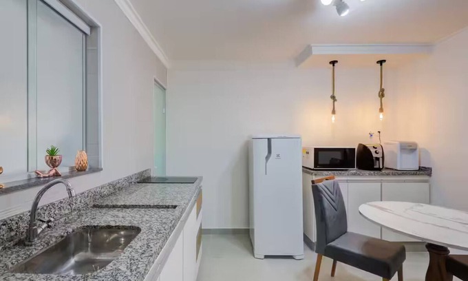 Santo Andre Apartment | Cozy space with Wi-Fi and air conditioning
