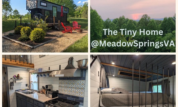 Ruckersville House | Cozy tiny home w/lofted king bed, outdoor oasis and 5-15m to local activities