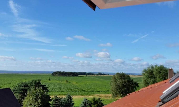 Stolpe Apartment | Cozy vacation apartment The Landhof Wildrose LH-306 in a rural setting -