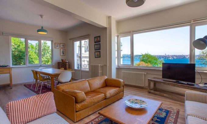Kabatas Condo | Cozy Waterfront Apt. with a Stunning View