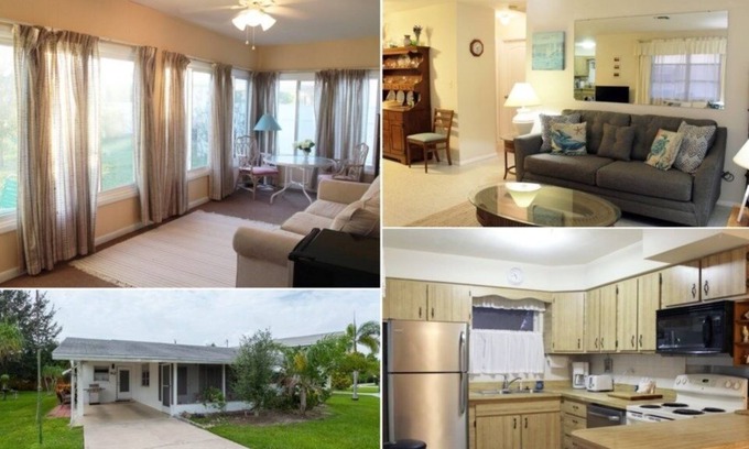 Bonita Springs Cottage | Cozy - Weekly 2 Bedroom Home by Redawning