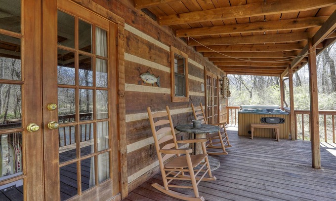 Cosby Cabin | Creekside Memories - 2 Bedrooms, 2 Baths, Sleeps 6 Cabin by RedAwning