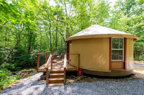 Balsam Grove Other | Creekside Yurt - The Whisperer
