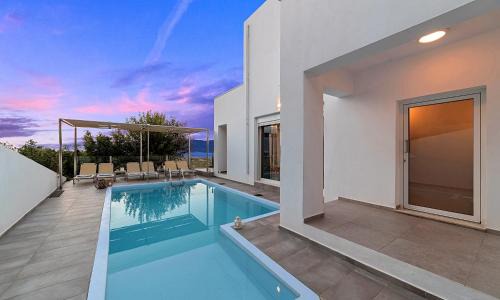 Kavros Villa | Cretan Sunset Villa Heated Pool
