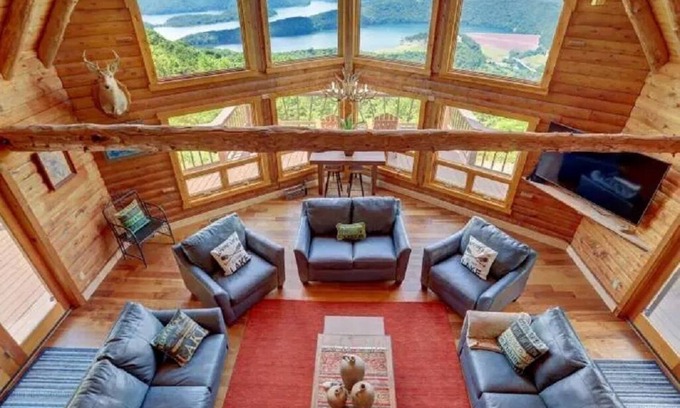 Huntingdon Cabin | Crown Jewel Vista - Mountain top lodge with spectacular views