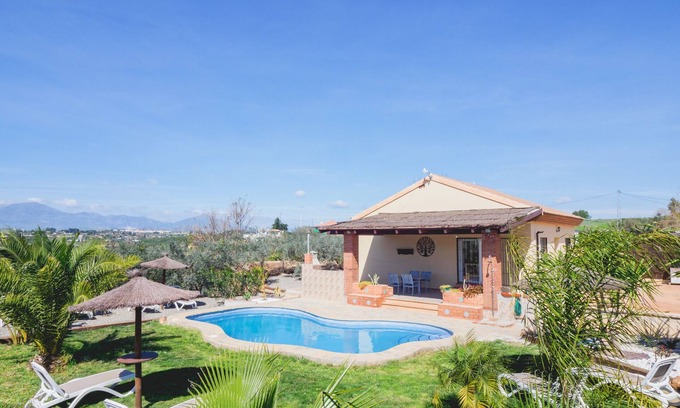 Alhaurin el Grande Cottage | Cubo's Greenlife House/private pool/free wifi/rural