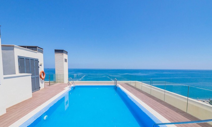Carretera de Cadiz Apartment | Cubo's Sea View Pacifico Street & Free Parking/free wifi/air conditioning