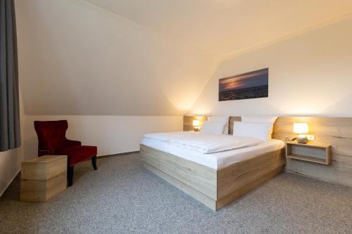 Dorumer Neufeld Hotel | Cuxlandhotel Doppelzimmer 117