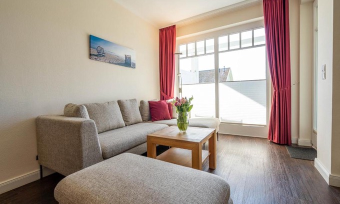 Binz Apartment | Dünenpark Binz - Komfortplus Ferienwohnung mit 2 Schlafzimmern und Balkon im Dachgeschoss 217