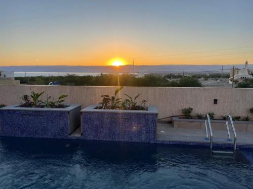 Sweimeh Apartment | Deadsea Elite First floor shared swimming pool