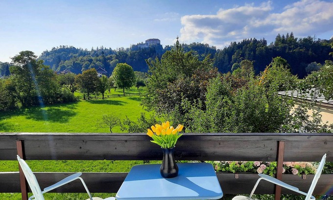 Bled Apartment | Deerwood Villa-Sky Vocation 2-storey Apartment with Bled Castle View