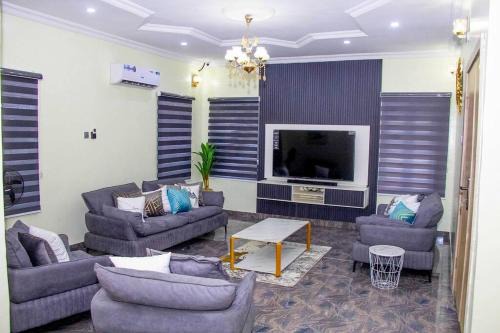 Lagos Apartment | Delkiks Four-Bedroom Haven.