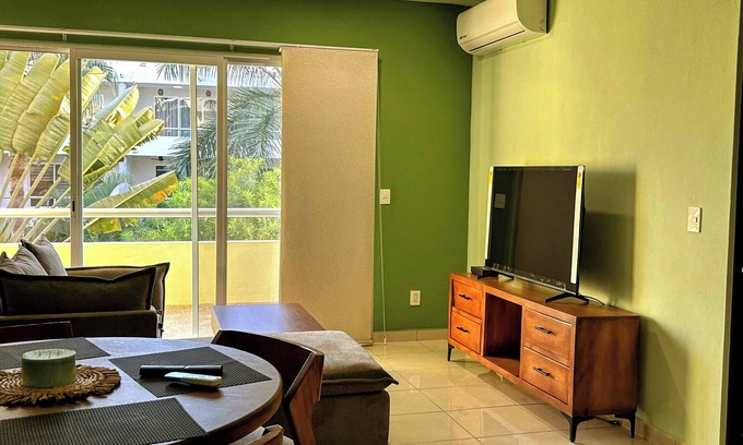 Valle Dorado Apartment | Deluxe condo, pool, BBQ, terrace, gated community, security 24/7. Location