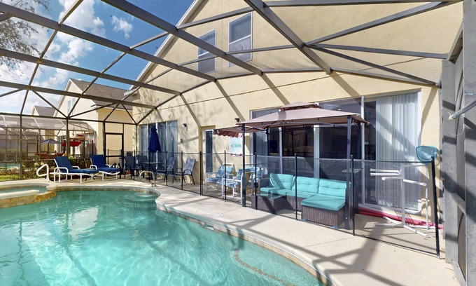 Marbella House | Deluxe family home with game room, private pool spa, near Disney World - dogs OK