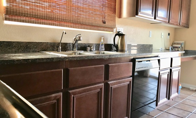 North Las Vegas House | ✔ Desert Oasis ★ Pool ★ 3 BDRM ★ MSTR KING BED ★ Stocked KITCHEN ★ EV Charger