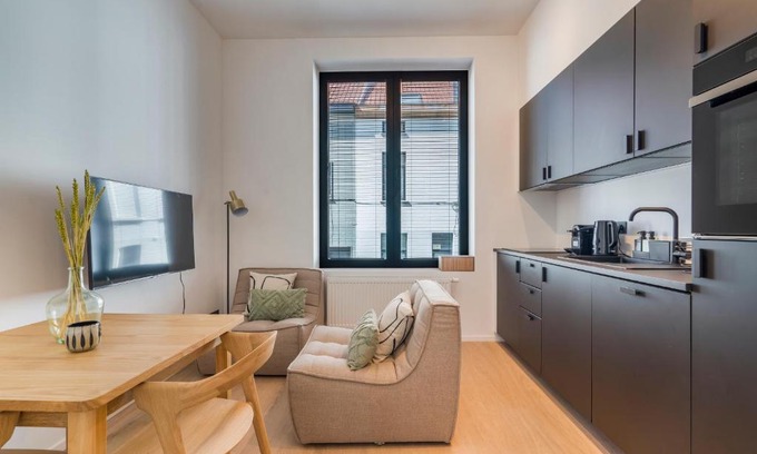 Strop Apartment | Design Studio Gent nabij station, musea &centrum